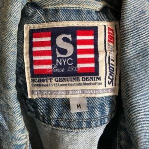 SCHOTT DENIM JACKET RARE